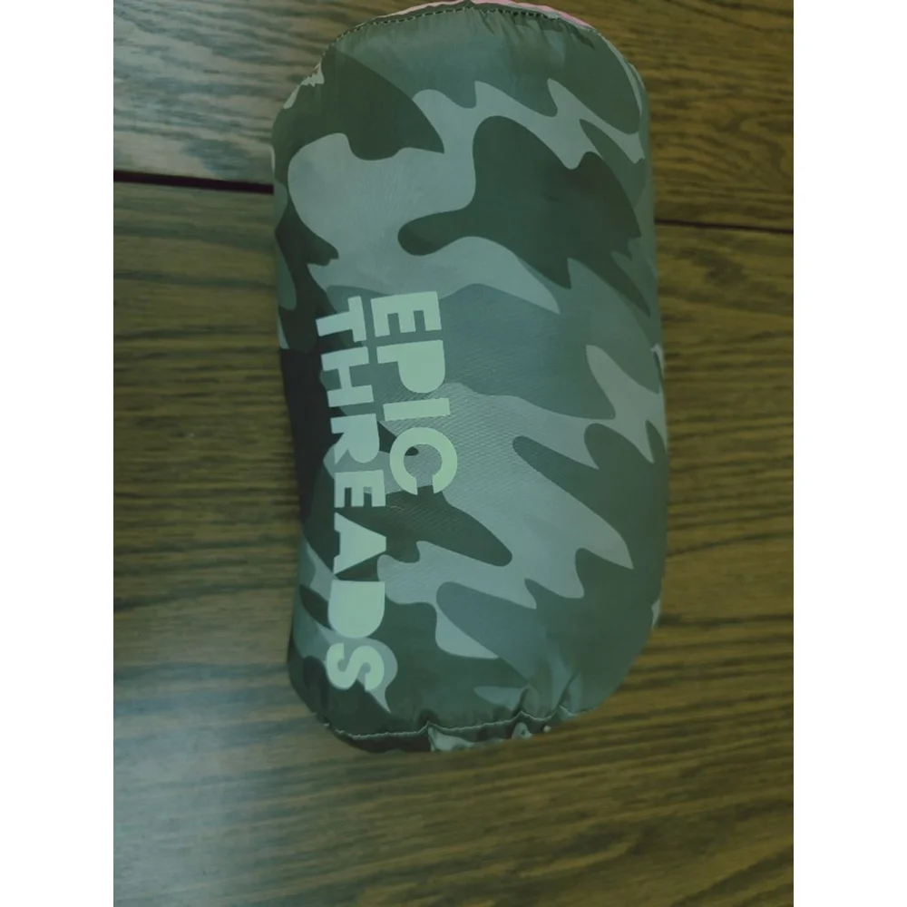 Epic Threads Girls Camo Hooded Puffer Jacket L